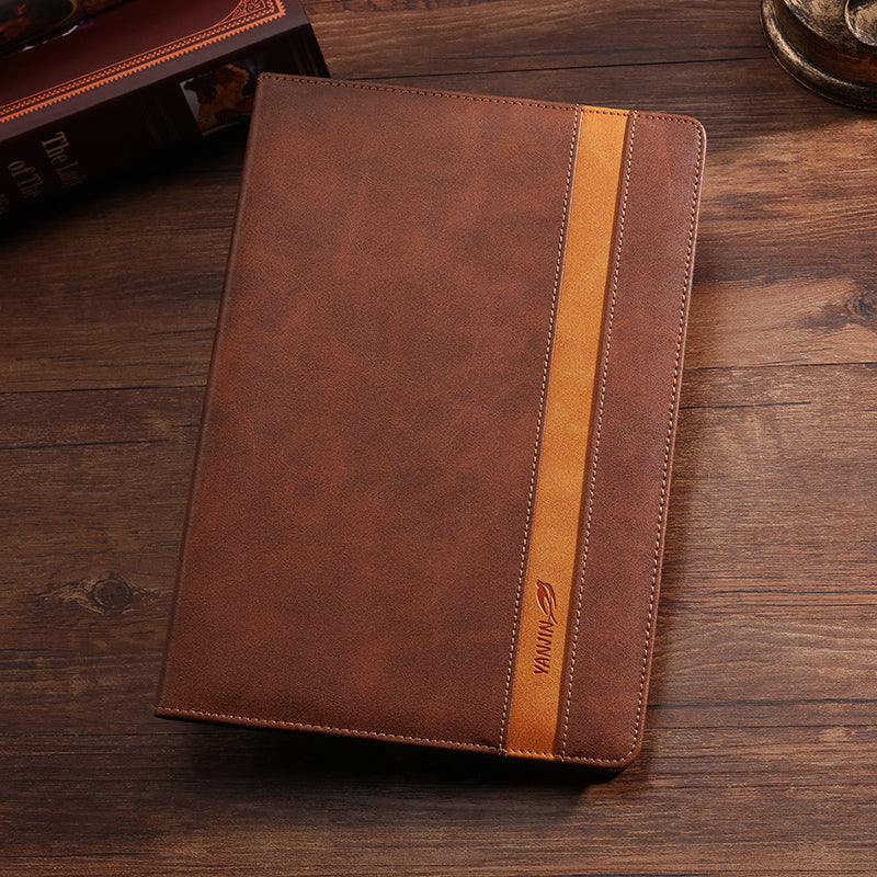 Leather iPad Smart Case with Auto Sleep/Wake | Trifold Stand, iPad Air/Pro/Mini