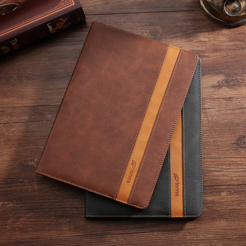Leather iPad Smart Case with Auto Sleep/Wake | Trifold Stand, iPad Air/Pro/Mini