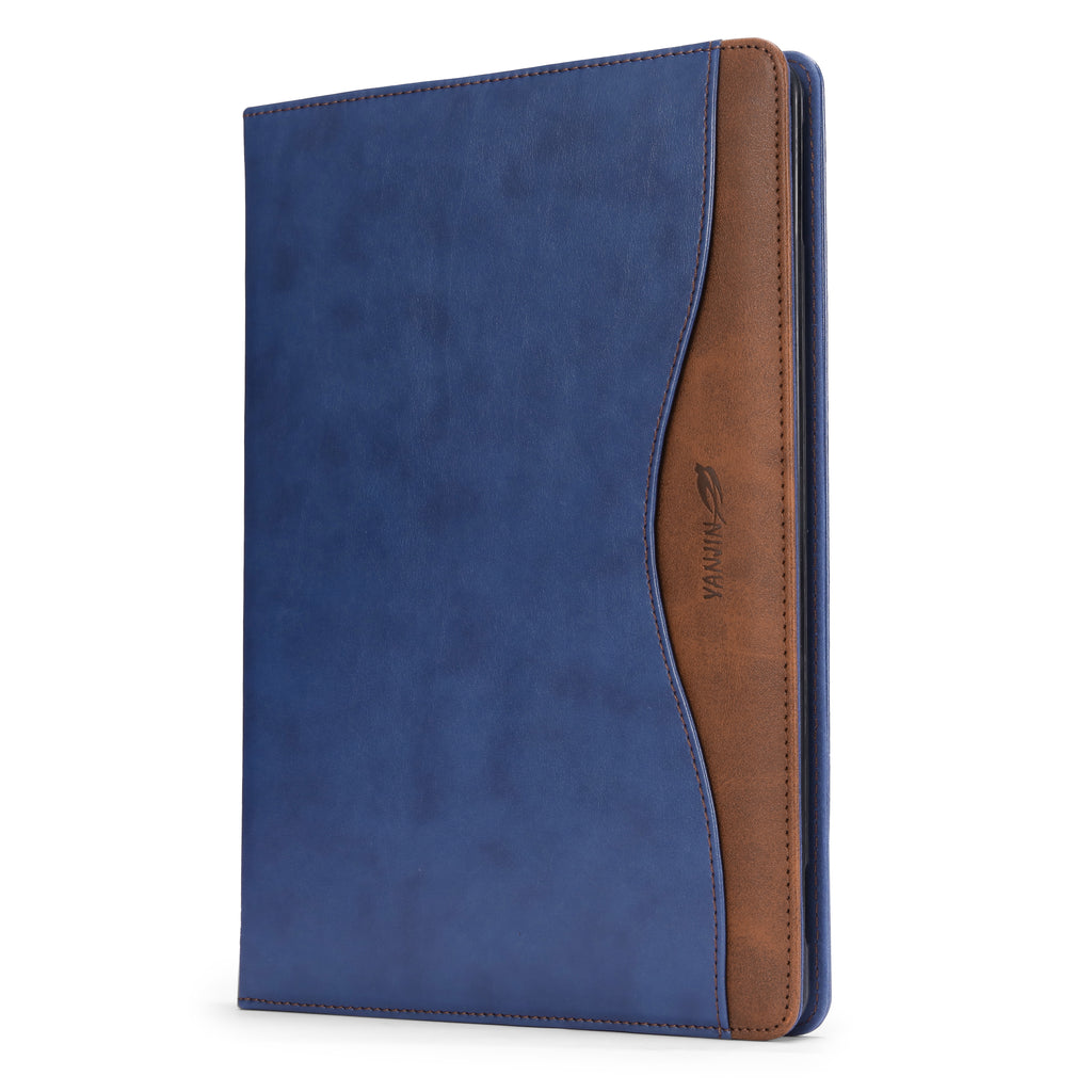 Leather iPad Folio Case with Pencil Holder | Trifold Stand, iPad Air/Pro/Mini