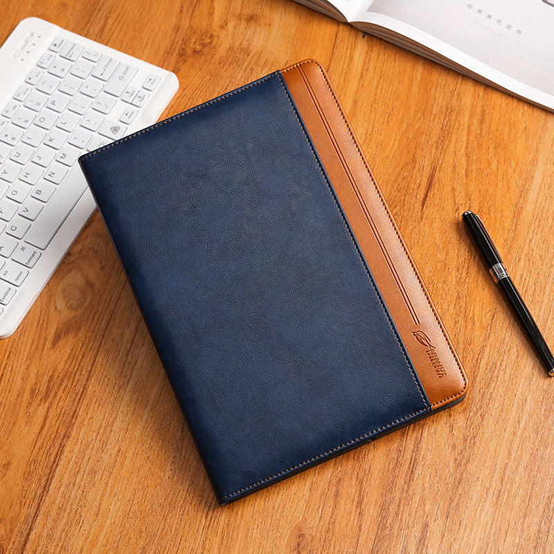 Leather iPad Portfolio Case | Business Folio, Document Pocket, iPad Air/Pro