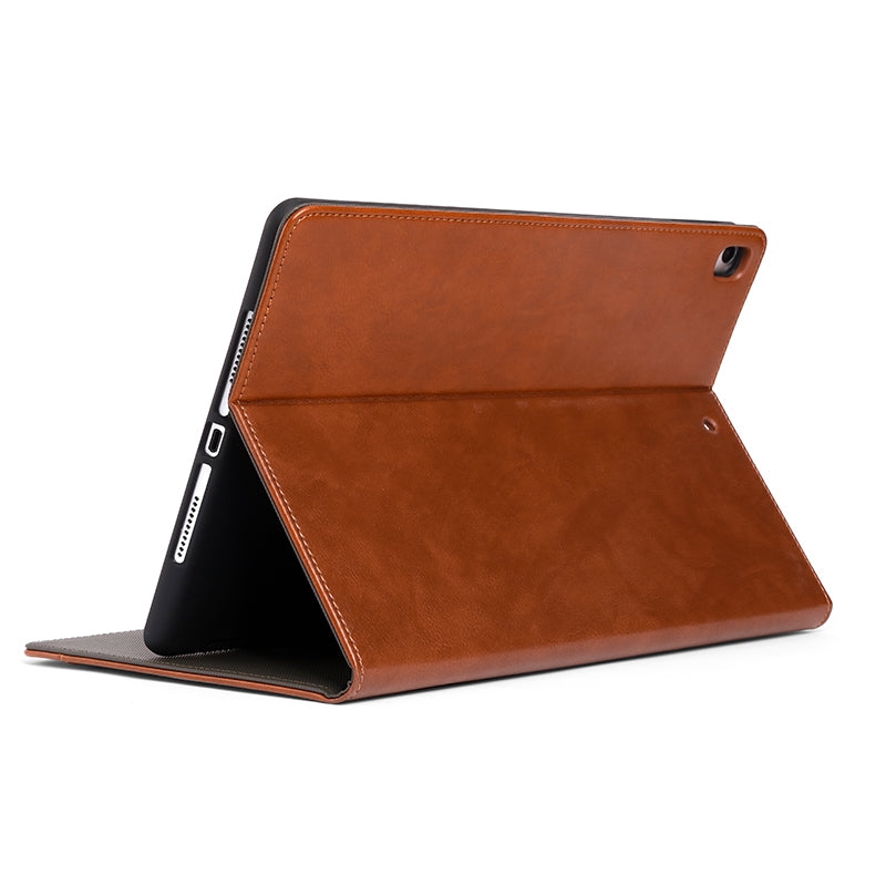 Leather iPad Portfolio Case | Business Folio, Document Pocket, iPad Air/Pro