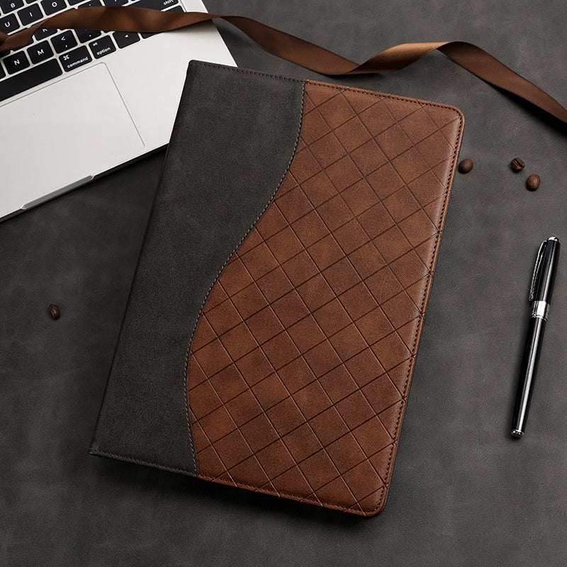 Luxury Leather iPad Case with Kickstand | Pencil Holder, iPad Air/Pro/Mini, OEM