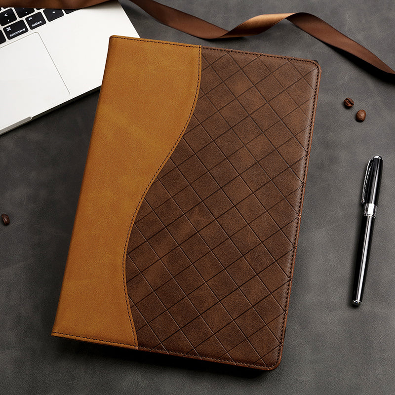 Luxury Leather iPad Case with Kickstand | Pencil Holder, iPad Air/Pro/Mini, OEM