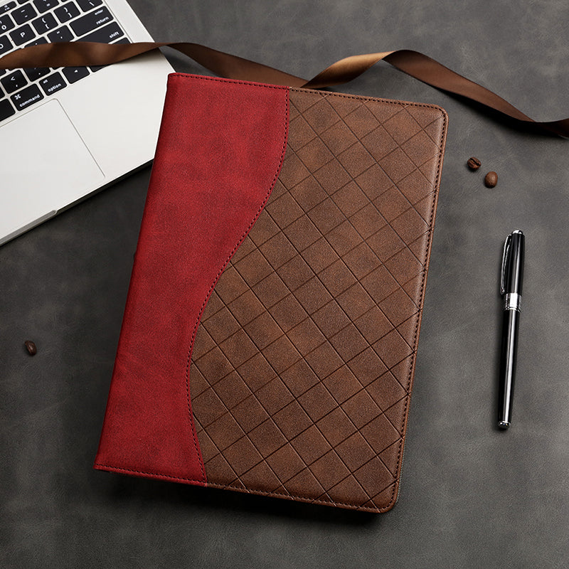 Luxury Leather iPad Case with Kickstand | Pencil Holder, iPad Air/Pro/Mini, OEM