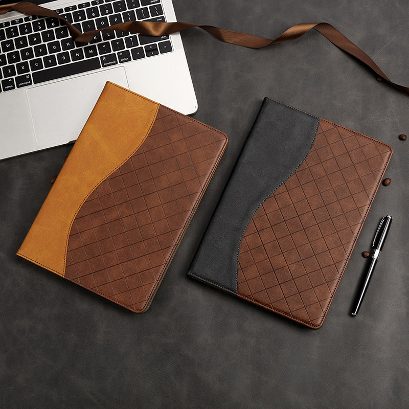 Luxury Leather iPad Case with Kickstand | Pencil Holder, iPad Air/Pro/Mini, OEM