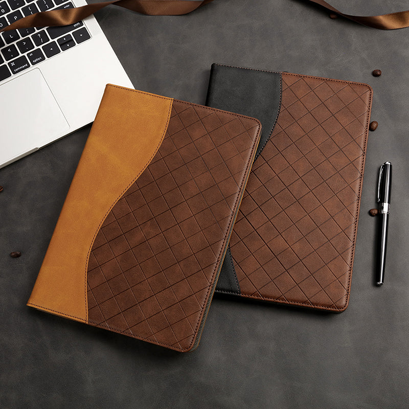 Luxury Leather iPad Case with Kickstand | Pencil Holder, iPad Air/Pro/Mini, OEM
