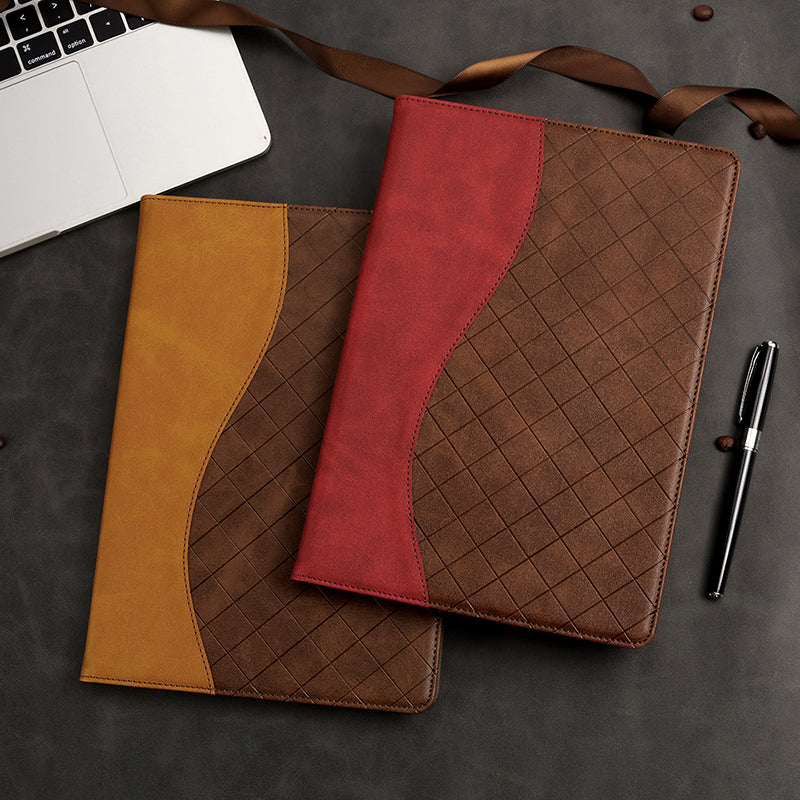 Luxury Leather iPad Case with Kickstand | Pencil Holder, iPad Air/Pro/Mini, OEM