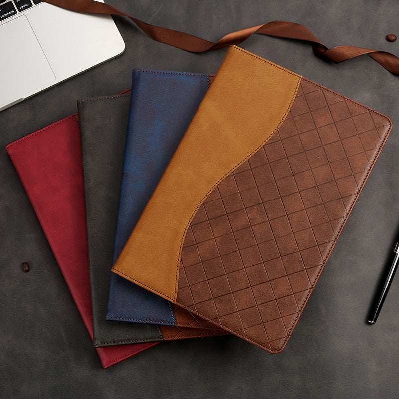 Luxury Leather iPad Case with Kickstand | Pencil Holder, iPad Air/Pro/Mini, OEM