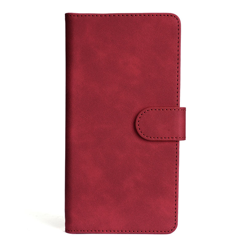 Leather iPhone Wallet Folio Case | Card Slots, Kickstand, iPhone 12-17, OEM