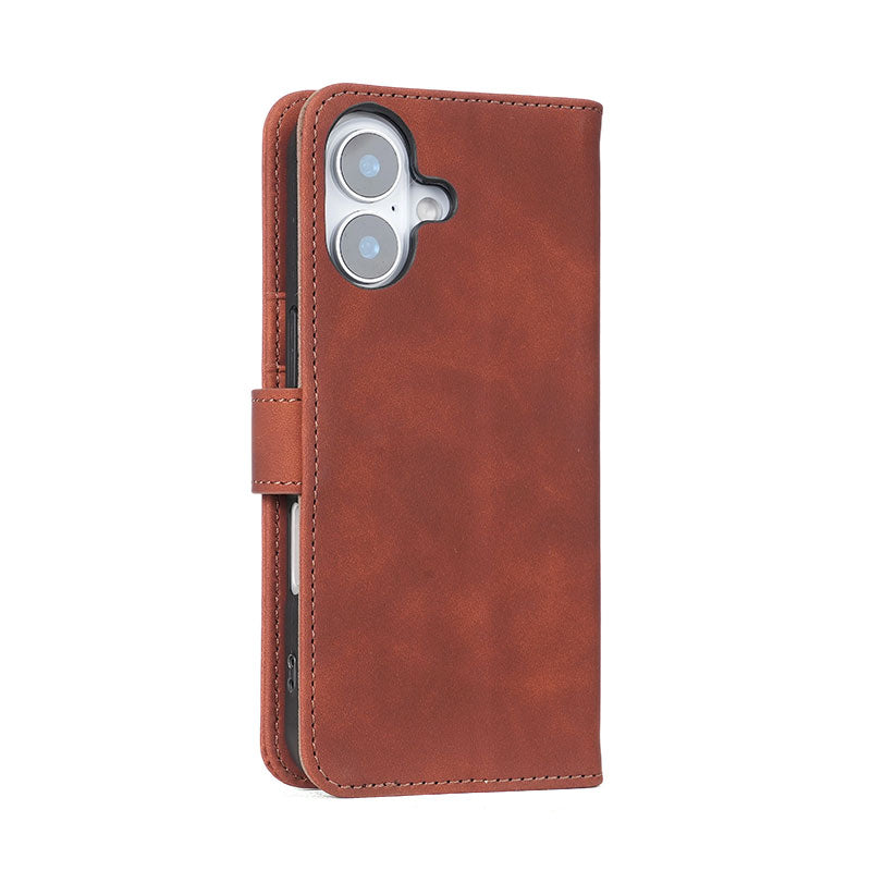 Leather iPhone Folio Case with Kickstand | 3 Card Slots, iPhone 12-17, Wholesale
