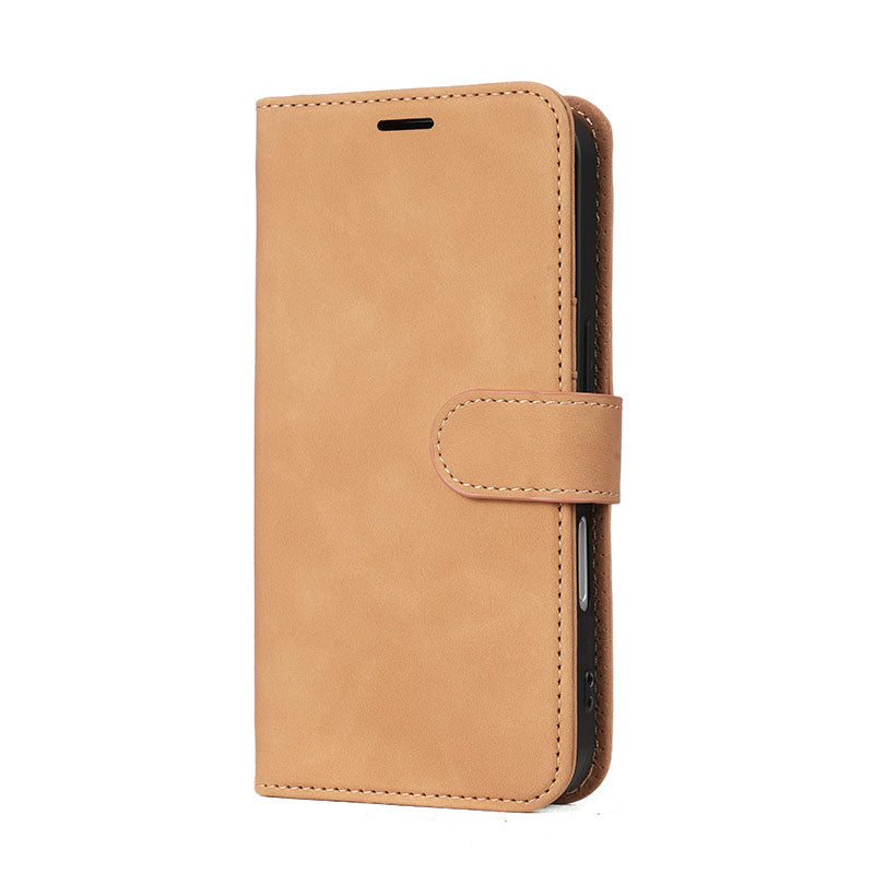 Leather iPhone Folio Case with Kickstand | 3 Card Slots, iPhone 12-17, Wholesale