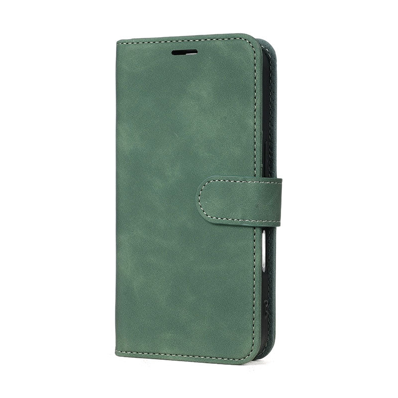 Leather iPhone Folio Case with Kickstand | 3 Card Slots, iPhone 12-17, Wholesale