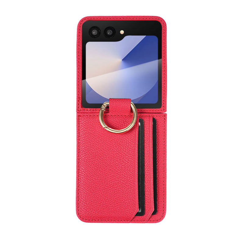 Leather Samsung Galaxy Wallet Case | Card Slots, Magnetic Flip, S23/S24/S25