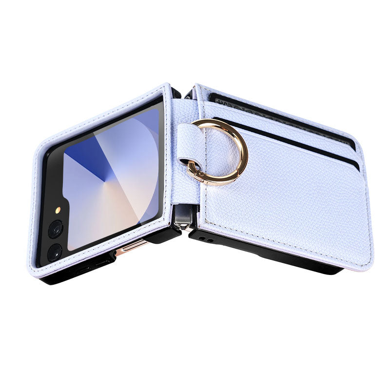 Leather Samsung Galaxy Wallet Case | Card Slots, Magnetic Flip, S23/S24/S25