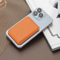Ultra-Slim Leather Card Holder | Minimalist 3-Card Wallet, OEM Custom Logo