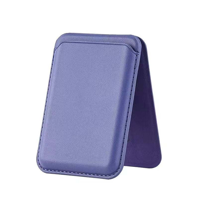 Pull-Tab Leather Card Holder | Quick-Access Thumb Slot, RFID Safe, Bulk Order