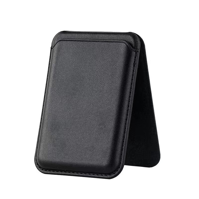Pull-Tab Leather Card Holder | Quick-Access Thumb Slot, RFID Safe, Bulk Order