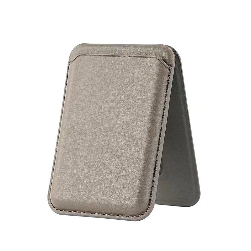 Pull-Tab Leather Card Holder | Quick-Access Thumb Slot, RFID Safe, Bulk Order