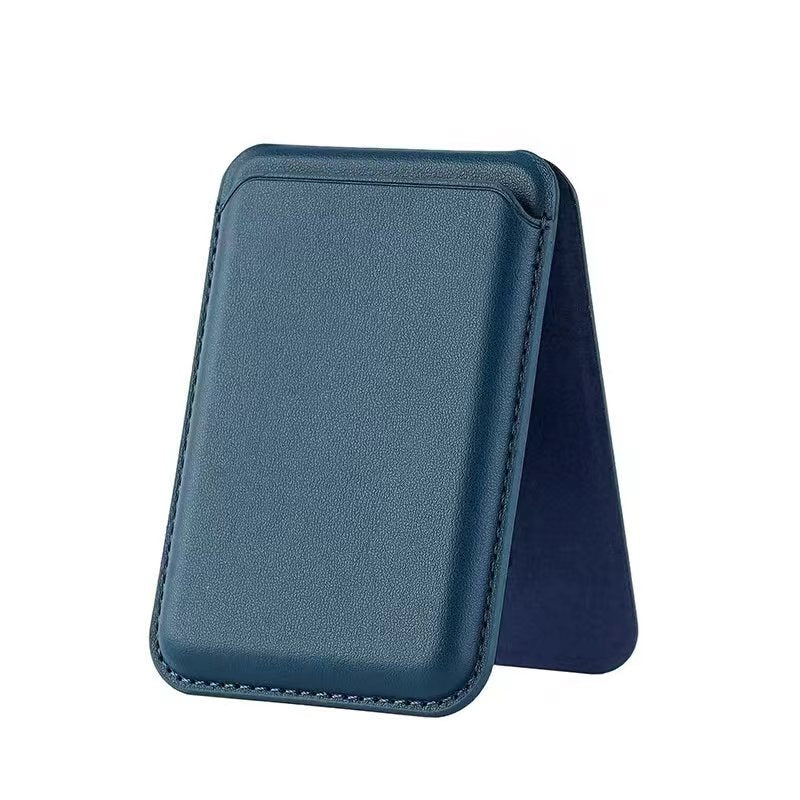 Pull-Tab Leather Card Holder | Quick-Access Thumb Slot, RFID Safe, Bulk Order