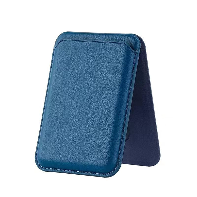 Pull-Tab Leather Card Holder | Quick-Access Thumb Slot, RFID Safe, Bulk Order