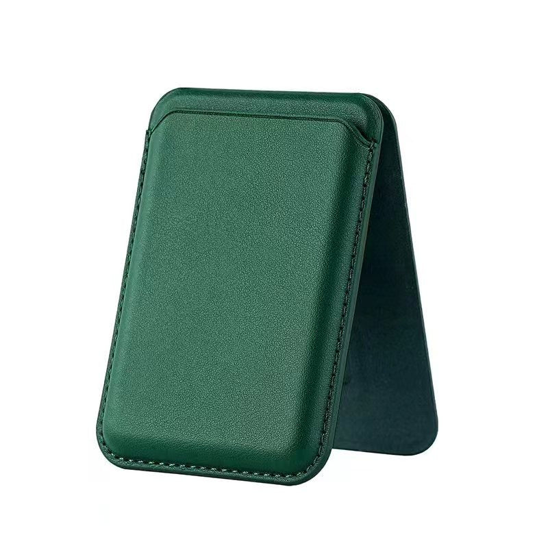 Pull-Tab Leather Card Holder | Quick-Access Thumb Slot, RFID Safe, Bulk Order