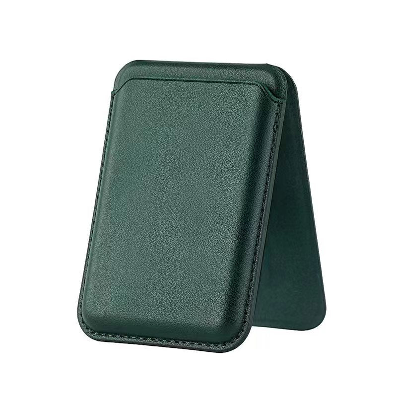 Pull-Tab Leather Card Holder | Quick-Access Thumb Slot, RFID Safe, Bulk Order